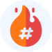 icon trending